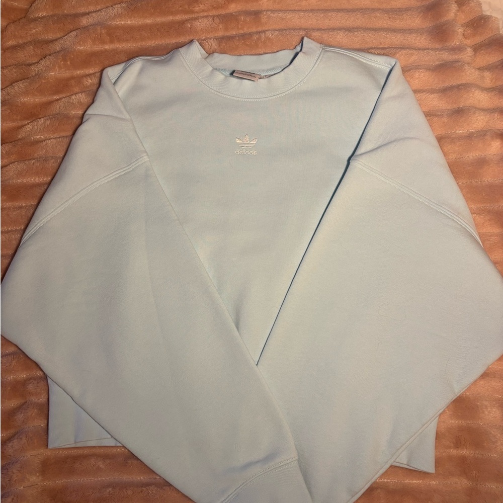 Adidas Sky Blue Crewneck